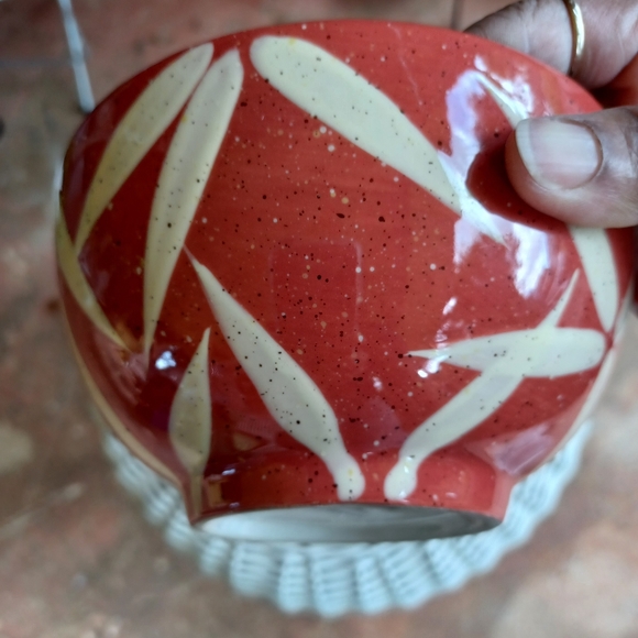 Julie Ueland Soup/Cereal Bamboo Pattern Bowls - Picture 4 of 8